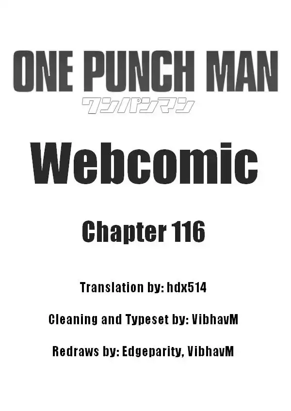 Onepunch-Man (ONE) Chapter 116 1